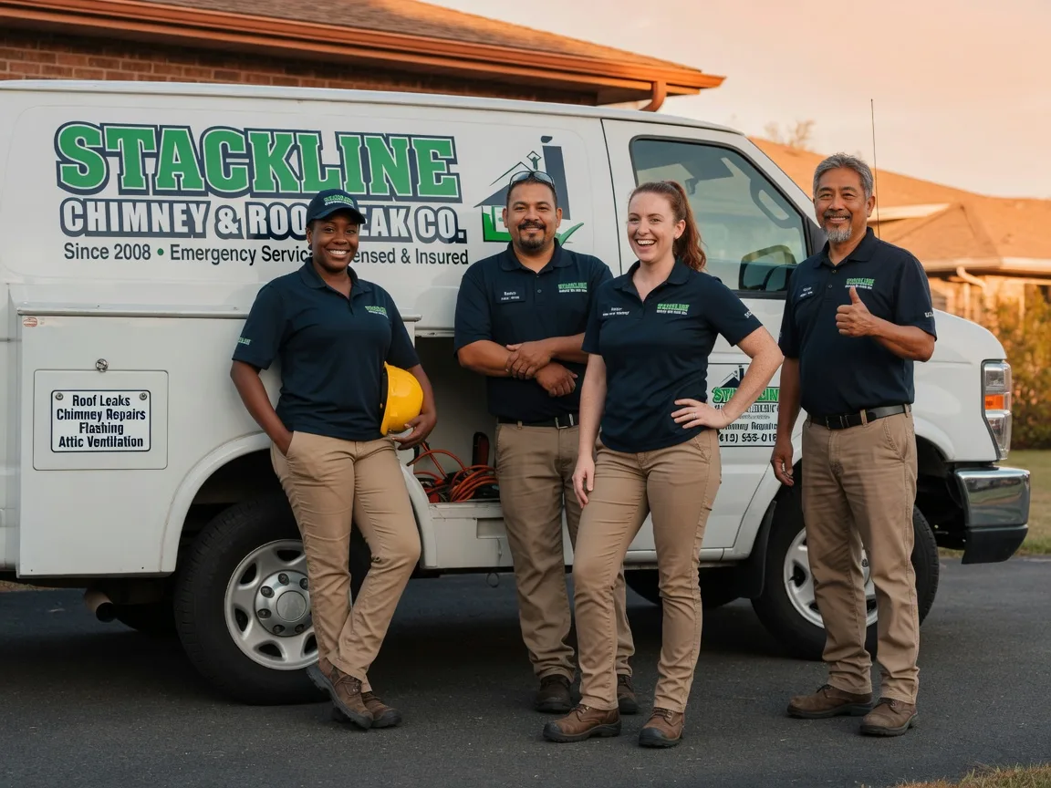 Chimney flashing repair company in Galena, KS